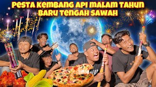 PESTA KEMBANG API MALAM TAHUN BARU BIKIN LANGIT BERGETAR [upl. by Rosina]