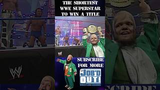 The SHORTEST wrestler to win a SINGLES TITLE in WWE Hornswoggle and the Cruiserweight Championship [upl. by Felt113]