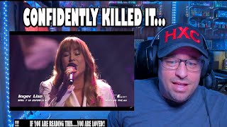 Inger Lise Hope  Never Enough Loren Allred  LIVE  The Voice Norway 2024 REACTION [upl. by Kennith]