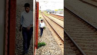 Assistantlocopilot checking locomotive from platform opposite👮locopilot traindriver shyamhembram [upl. by Vic111]