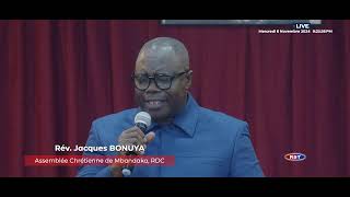 🇺🇸RST  DID YOU RECEIVE THE HOLY SPIRIT   Rev Jacques BONUYA from Mbandaka DRC  WED06112024 [upl. by Auqenat]