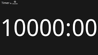 10000 Minute Countup Timer [upl. by Mirak]