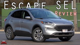 2021 Ford Escape SEL Review  Fresh Modern amp 34000 [upl. by Ylrebmik]