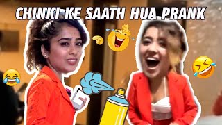 Chinki Ke Saath Hua Prank😂  Chinki Minki [upl. by Aivart]