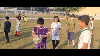 HAYATABAD SPORTS COMPLEX KIDS PRACTICE MATCHES US ⚽ COACH NUMAN KHAN 04112024 [upl. by Ozan]