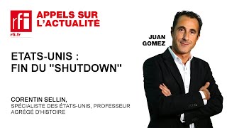 EtatsUnis  fin du quotShutdownquot [upl. by Gurias]