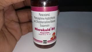 Microkold DS Anticold Syrup Full Review [upl. by Sirtimid]