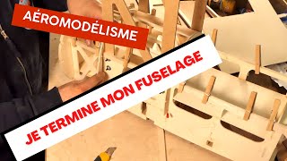 Construire un avion RC épisode 6 Comment fabriquer facilement un fuselage de biplan RC avec une CNC [upl. by Osnofla]