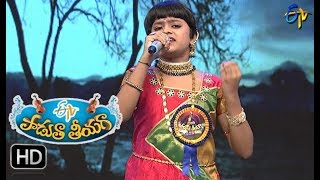 Kinnerasaani Vachhindamma Song  Jaahnavi Performance  Padutha Theeyaga 1st October 2017  ETV [upl. by Dieter631]