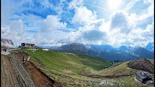 DOLOMITI pt11 Funivia Campitello  Col Rodella [upl. by Sievert358]