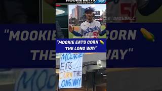 Mookie Betts quotEATS CORN THE LONG WAYquot 🌽 and his CLAPBACK HOME RUN [upl. by Einre743]