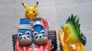 JECK amp JOEL VLOGS is live Panda  Pikachu  Dinosaur Road Trip [upl. by Ymarej]