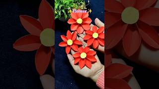 Diy Paper Flowers Craft cutecraftideas papercraft youtubeshorts CrafterAditi OrigamiStudio [upl. by Renruojos74]