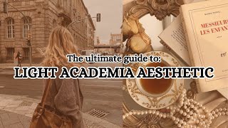 Light Academia Aesthetic 🤎☕ How to achieve light academia aesthetic ✨ [upl. by Nesline]