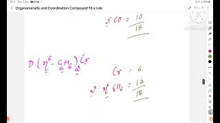 Organometallic Compounds  Coordination compounds18 Electron RulePart3ExamplesKannada [upl. by Leunammi]