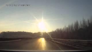 Russian meteor 2013 incredible footage HD [upl. by Renard]