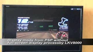 How to Play PSP games on HDTV full screen [upl. by Daloris]