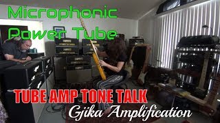 Microphonic Tubes  Bob Gjika Guitar Amp Tone Talk  How to Identify amp Find Microphonic Power Tubes [upl. by Nnyliak]