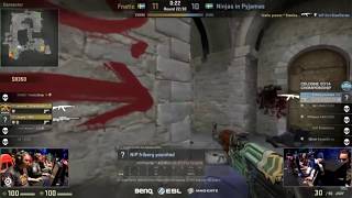 friberg 1v2 clutch vs fnatic  ESL One Cologne 2014 [upl. by Euqilegna]