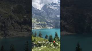 Oeschinensee Switzerland🇨🇭 travel oeschinensee switzeland [upl. by Aeneg423]