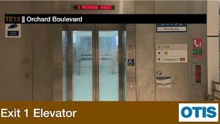 Orchard Boulevard MRT Station  Otis Elevator Exit 1 [upl. by Lamphere]