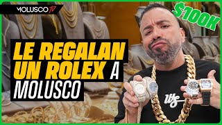 Molusco toma difícil decisión luego que GRIMAL JEWELRY LE REGALA UN ROLEX [upl. by Aneladdam]