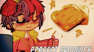 How to Make the Perfect PeanutButter Sandwich  Roman Sanders  Sanders Sides Gacha Club [upl. by Einattirb649]