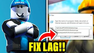 HOW TO FIX The Lag On ROBLOX For PC [upl. by Assilev]