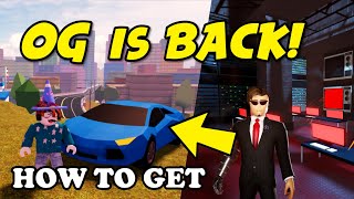 OG Jailbreak is BACK How to get OG Vehicles Code Season 21 Update Roblox Jailbreak [upl. by Dallon538]