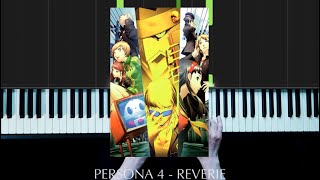 Persona 4  Reverie Traumerei Piano Tutorial [upl. by Massab]