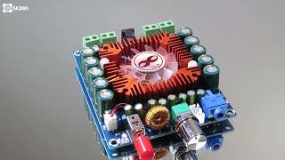 TDA7850 Stereo 4x50W Amplifier Module with Fan [upl. by Hobey930]