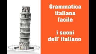 Grammatica italiana  i suoni dell italiano [upl. by Fugazy]