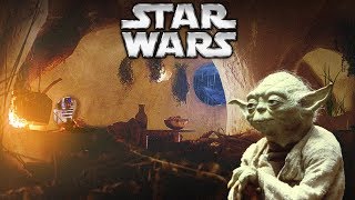 Yodas Hut on Dagobah ⋄ ASMR ⋄ STAR WARS Ambience ⋄ Rainstorm  Cozy Fire [upl. by Hibbert]