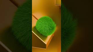 Grass ball down  by Blender  test [upl. by Nuahsyd]