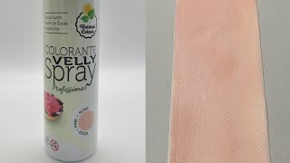 SOL SPRAY PASTEL  VELLY PINK NATURE粉紅色絨面噴劑 SOL0379RN [upl. by Otrebmuh]