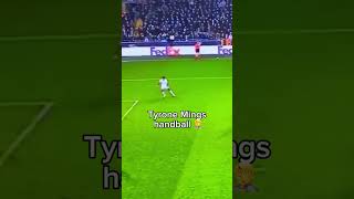 Tyrone Mings 😭😂 Aston Villa vs Club Brugge  Handball Penalty [upl. by Wahlstrom]