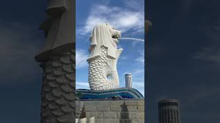 Merlion is SINGAPOREs famous mascot shorts vicstefanu [upl. by Oina]