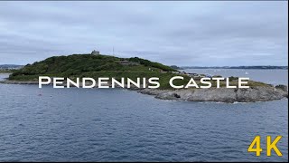 Pendennis Castle  Falmouth  Cornwall  A DronesEye View 4K [upl. by Blaseio]