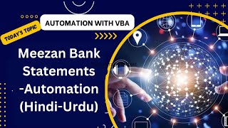 Meezan Bank Statements  Ledger account merging consolidationHindiUrdu [upl. by Crisey]