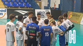 Campeonato Paulista de Vôlei Sub 15  Vôlei Renata Campinas x Praia Grande [upl. by Dyob196]