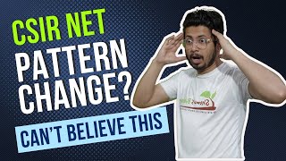 CSIR NET life science exam pattern change  CSIR NET question paper pattern analysis [upl. by Bolling]