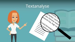 Textanalyse Deutsch  einfach erklärt [upl. by Zonnya]