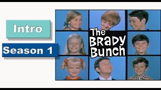 The Brady Bunch Intro  Season 1 [upl. by Elleirb]