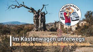 52 ▶️ Im Kastenwagen 🚐 in Andalusien unterwegs  zum Cabo de Gata und in die Wüste von Tabernas [upl. by Arianie416]