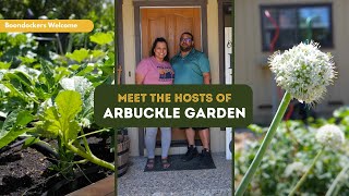 Meet Boondockers Welcome Hosts Arbuckle Garden [upl. by Zingg]