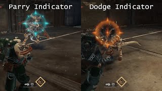 Parry Indicator vs Dodge Indicator  Space Marine 2 [upl. by Vallo]