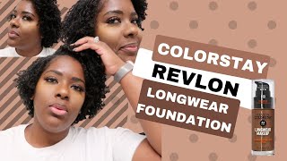 Revlon Colorstay Longwear Foundation Review Is it Worth it [upl. by Roinuj]