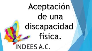 Psicología Tema 2 Aceptación de una discapacidad física [upl. by Garlan388]