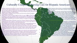 Fundamentals of Nursing  Culturally Competent Nursing Care for Hispanic Americans [upl. by Marnia]