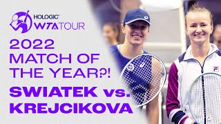 FULL MATCH  Iga Swiatek vs Barbora Krejcikova in the WTA FINAL of 2022 Ostrava [upl. by Weylin]